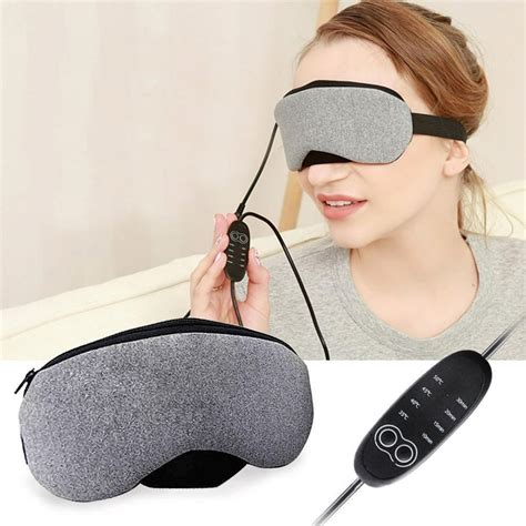 Portable Cold and Hot USB Heated Steam Eye Mask for Sleeping, Eye ...