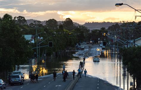 Lismore City Council, Lismore, NSW, Australien Sonnenaufgang ...