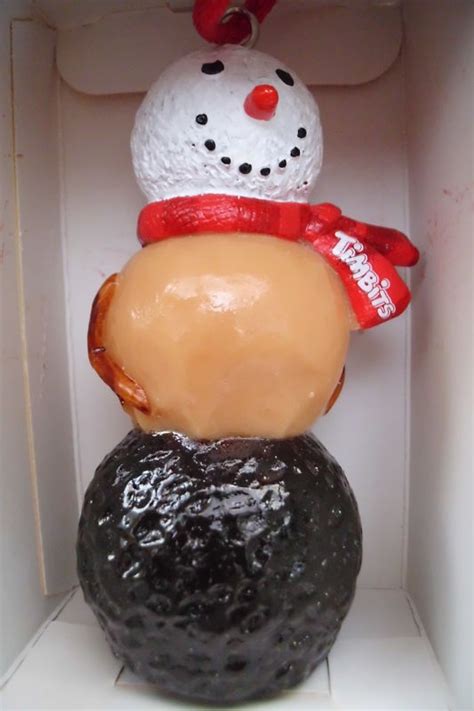 TIM HORTONS TREE DECORATION ORNAMENT SNOWMAN TIMBIT GUY WITH BOX | eBay ...