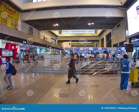 Don Mueang Airport International Passenger Terminal Editorial Stock ...