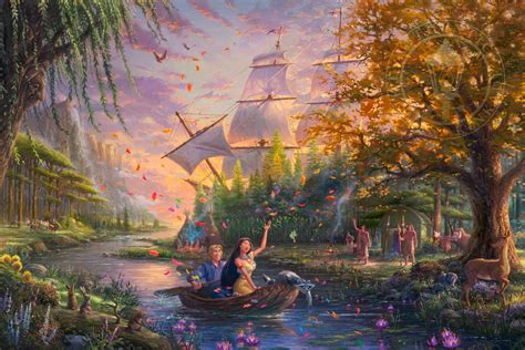 Pocahontas - Limited Edition Art - Thomas Kinkade Galleries of New York ...