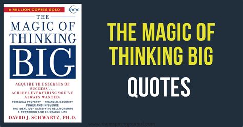 The Magic of Thinking Big quotes | The Inspiring Journal