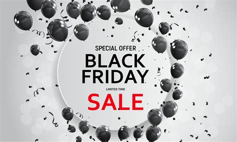 Black Friday Sale Banner Template. Vector Illustration 2793992 Vector ...