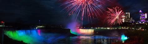 Niagara Falls Fireworks Display - Niagara Falls Hotels