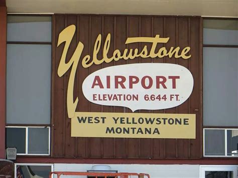 Map Of Airports Near Yellowstone - London Top Attractions Map