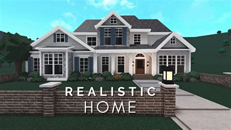 Bloxburg House Ideas 2 Story Realistic - Image to u