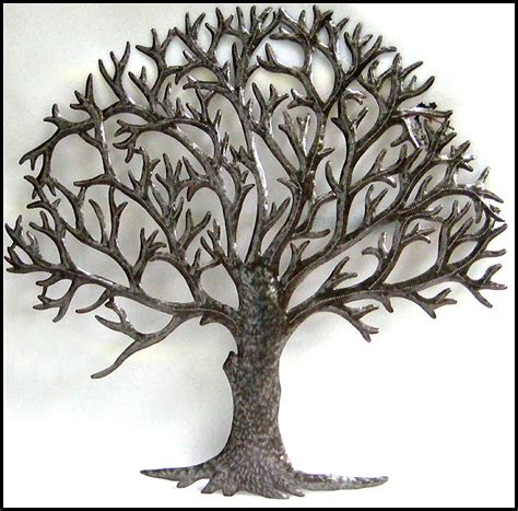 banksy: Metal Tree Sculpture Wall Art Decor