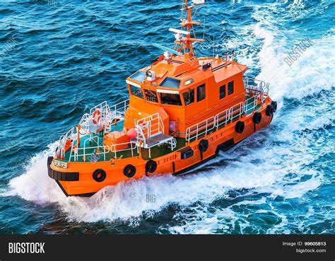 Rescue Coast Guard Patrol Boat Image & Photo | Bigstock