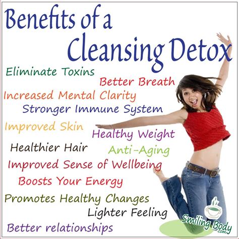 Benefits of a Cleansing Detox - Smiling Body