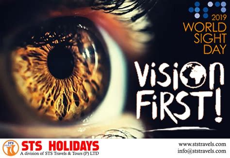 World Sight Day | World sight day, Travel tours, Tourism department