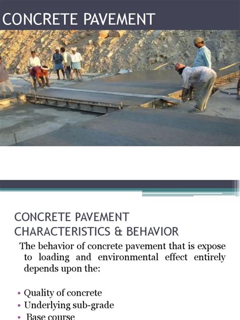 7 Concrete Pavement | PDF | Concrete | Road Surface