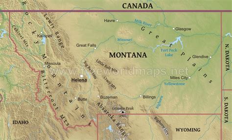 Navigating The Terrain: A Deep Dive Into Montana’s Map D Firms - Map ...