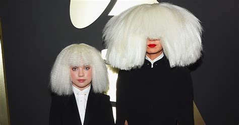 Sia's Giant Wig at the Grammy Awards 2015 | POPSUGAR Celebrity