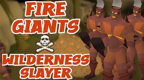 OSRS - Wilderness Slayer | Fire Giants | Fast Guide | Cannon - YouTube