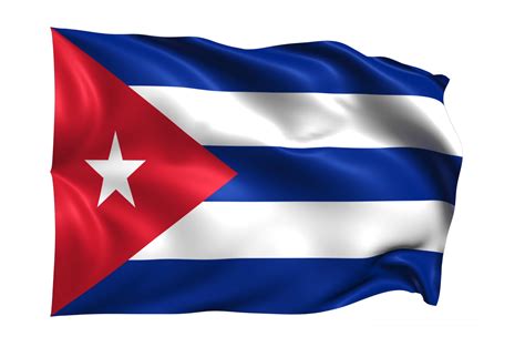 Cuba Waving flag Realistic Transparent Background 15309589 PNG