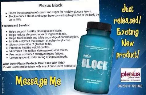 Please welcome the new kid on the BLOCK!! | Plexus products, Glucose ...