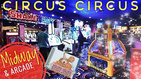 Circus Circus Midway Arcade Walkthrough - in Las Vegas Hotel Casino ...