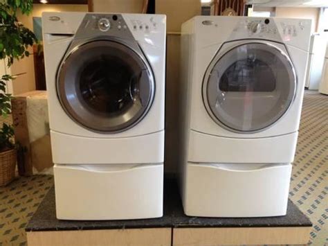 Whirlpool Duet Sport Front Load Washer & Dryer on Pedestals - USED for ...