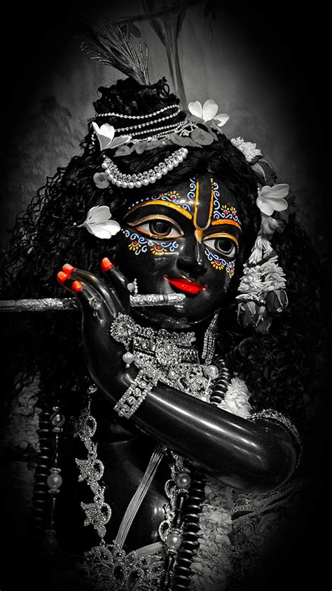 Harekrishna Mandir, Dark Krishna HD phone wallpaper | Pxfuel