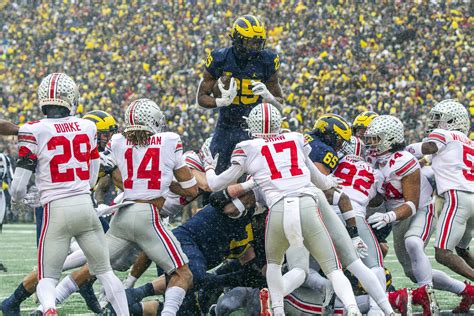 Michigan beats Ohio State 42-27, ends 8-game skid in rivalry | AP News