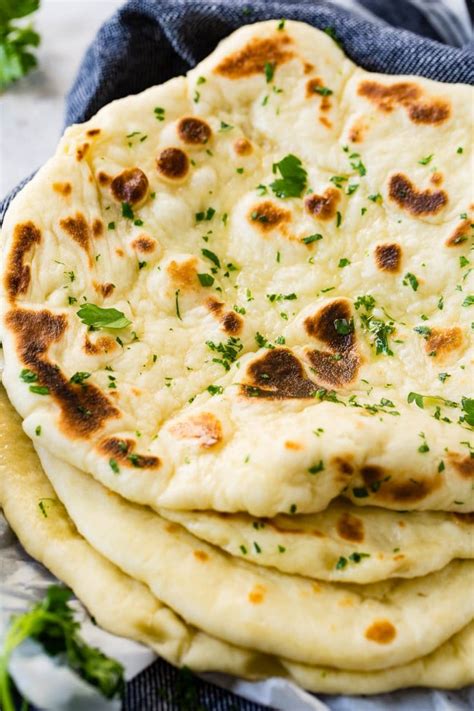 Easy Homemade Naan Recipe - Oh Sweet Basil