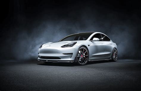 Vorsteiner Carbon Fiber Body Kit Set for Tesla Model 3 Køb med levering ...