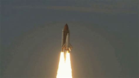 Shuttle Flying Through Atmosphere Stock Video Footage 00:06 SBV ...