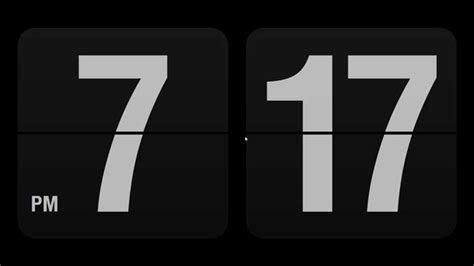 Fliqlo Flip clock screensaver for Windows 11/10 and Mac