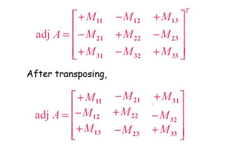 Finding Adjoint of a Matrix Examples