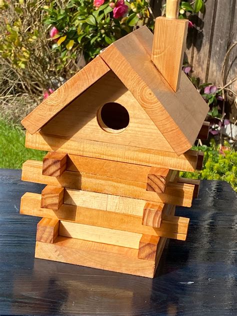 Handcrafted Wooden Bird Box | Etsy