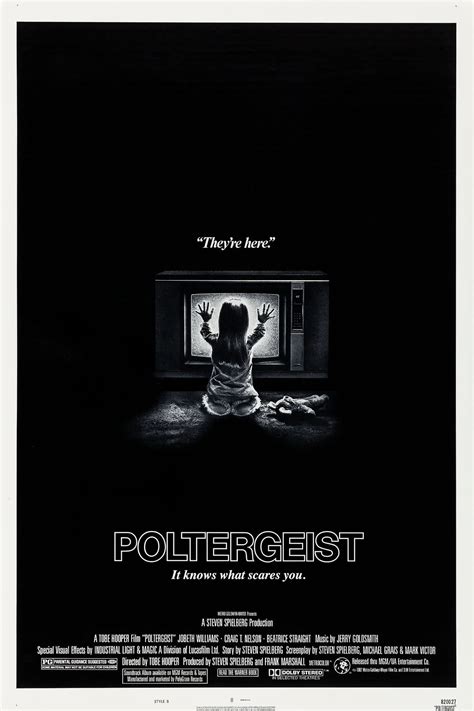 Poltergeist (1982) - Posters — The Movie Database (TMDB)