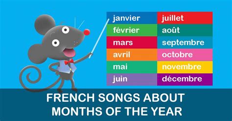 The Months of the Year (French)