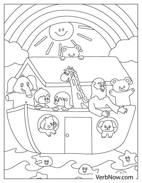 53 Coloring Pages Noah And The Ark Best - Coloring Pages Printable