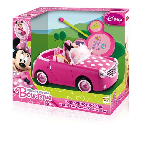 Disney Minnie Mouse Pre School RC Remote Control Convertible Toy Car ...