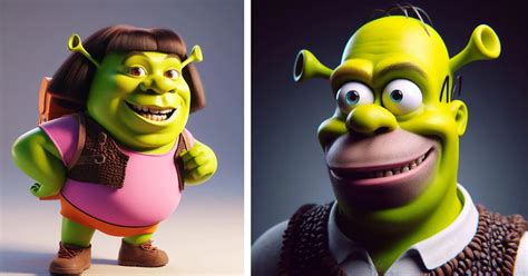 These Shrek Hybrids Are Hilarious and Terrifying at the Same Time ...