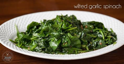 Wilted Garlic Spinach | Self Proclaimed Foodie