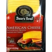 Boar's Head American Cheese: Calories, Nutrition Analysis & More ...