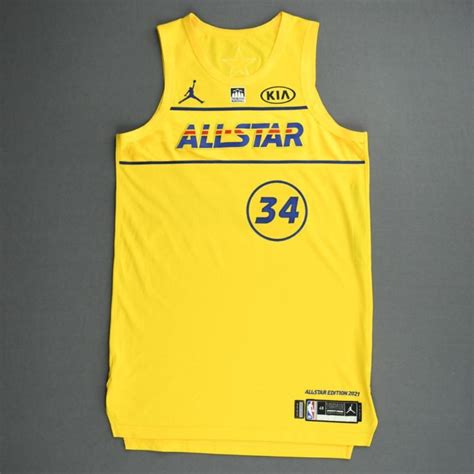 Autographed NBA All-Star Jerseys at Auction