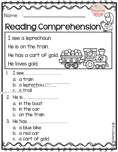 Kindergarten Language Arts Worksheets Pdf