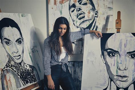 Persefoni - Portraits of an artist on Behance