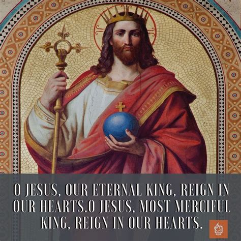 Feast of Christ the King Quote And Image - Catholic-Link