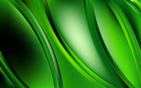 Wallpaper Hd Abstract Green