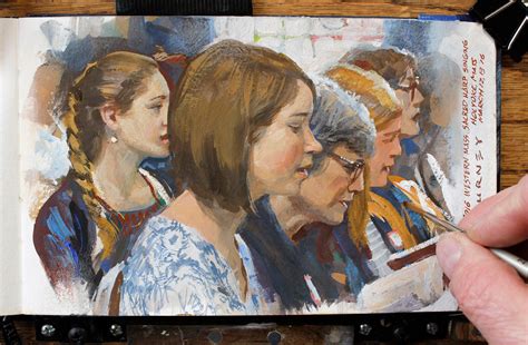 Group Of People Painting at PaintingValley.com | Explore collection of ...