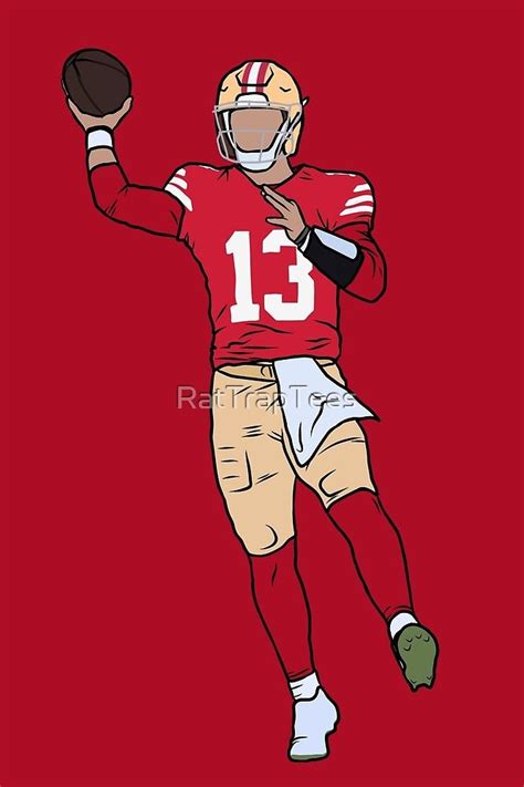 Brock Purdy Throw by RatTrapTees | Redbubble | Nfl football art, Purdy ...