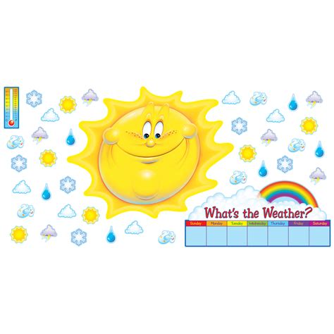 The Teachers' Lounge® | What's the Weather? Bulletin Board Set