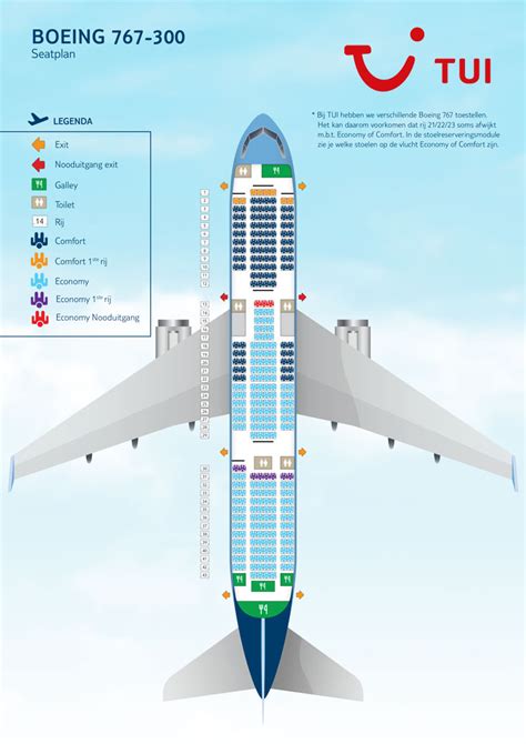 Tui Boeing 787 Dreamliner Seat Plan