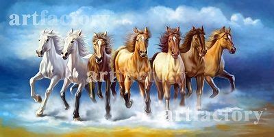 8 Horses Painting Feng Shui - Best Painting Collection