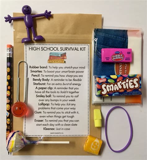 High School Survival Kit – SimplySaidKits