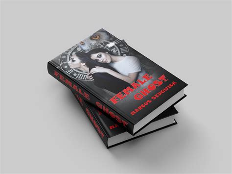 female ghost book cover design on Behance