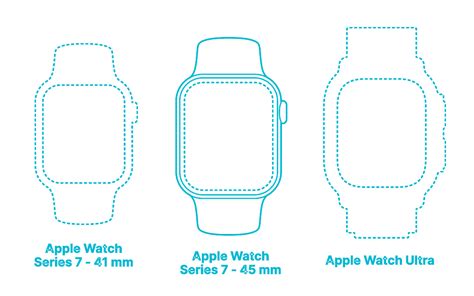 Apple Watch Series 7 - 45 mm Dimensions & Drawings | Dimensions.com